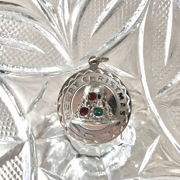 Vintage Jewelry - Vintage Sterling Christmas Bell Charm